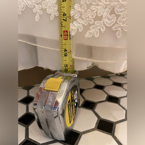 TEUTA MATOSHI Brand new never worn beautiful custom made white Gown PROM WEDDING - Picture 15 of 16